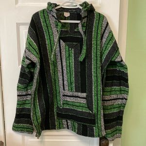 Woven pull over